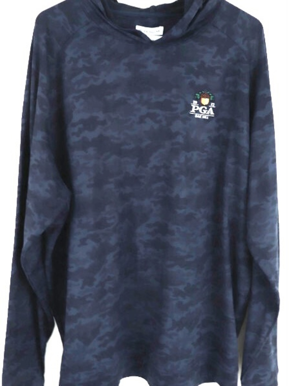 Peter Millar Pine Camo Performance Hoodie 2023 Oak Hill PGA Championship XL